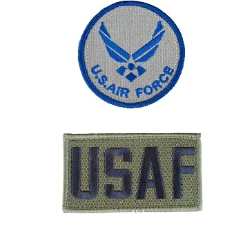 AIR FORCE FLIGHT SUIT ROUND PATCH