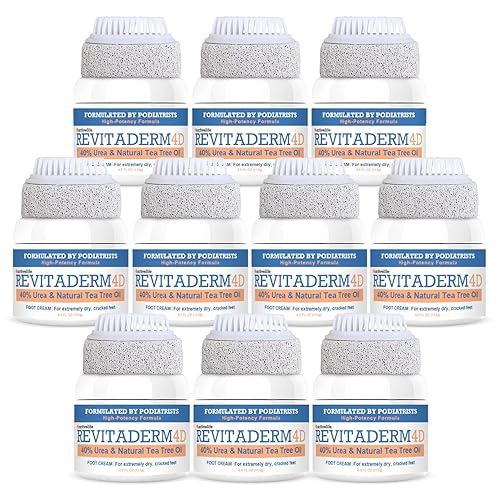 Miniatura 7 de Revitaderm - Crema de pies de urea 40 para pies agrietados secos manos codos y rodillas removedor de callos para pies piedra pómez libre para pies