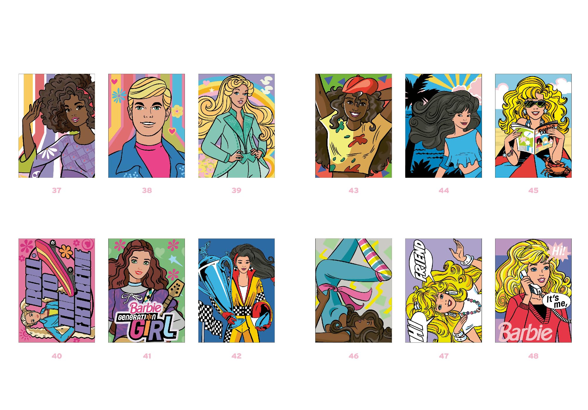 Coloriages mystères - Barbie