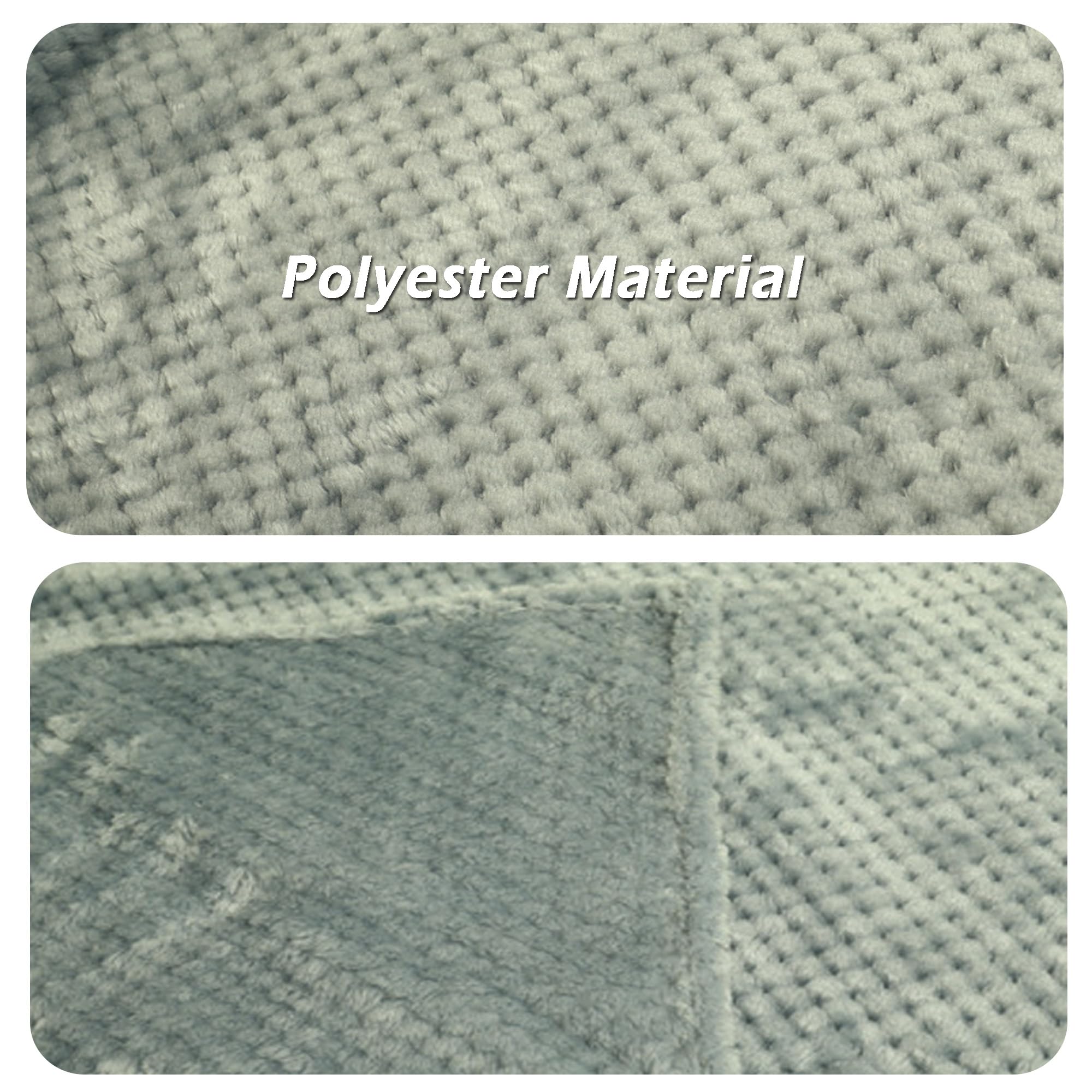 Lot de 2/4 couvertures douces pour chien et chat de petite et moyenne taille - Couvertures lavables pour canapé, lit, voiture - Couvertures pour animaux de compagnie (café, 4 pièces, 100 x 80