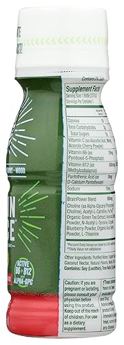 Miniatura 4 de BrainJuice Limonada de fresa, 2.5 onzas líquidas (paquete de 12)