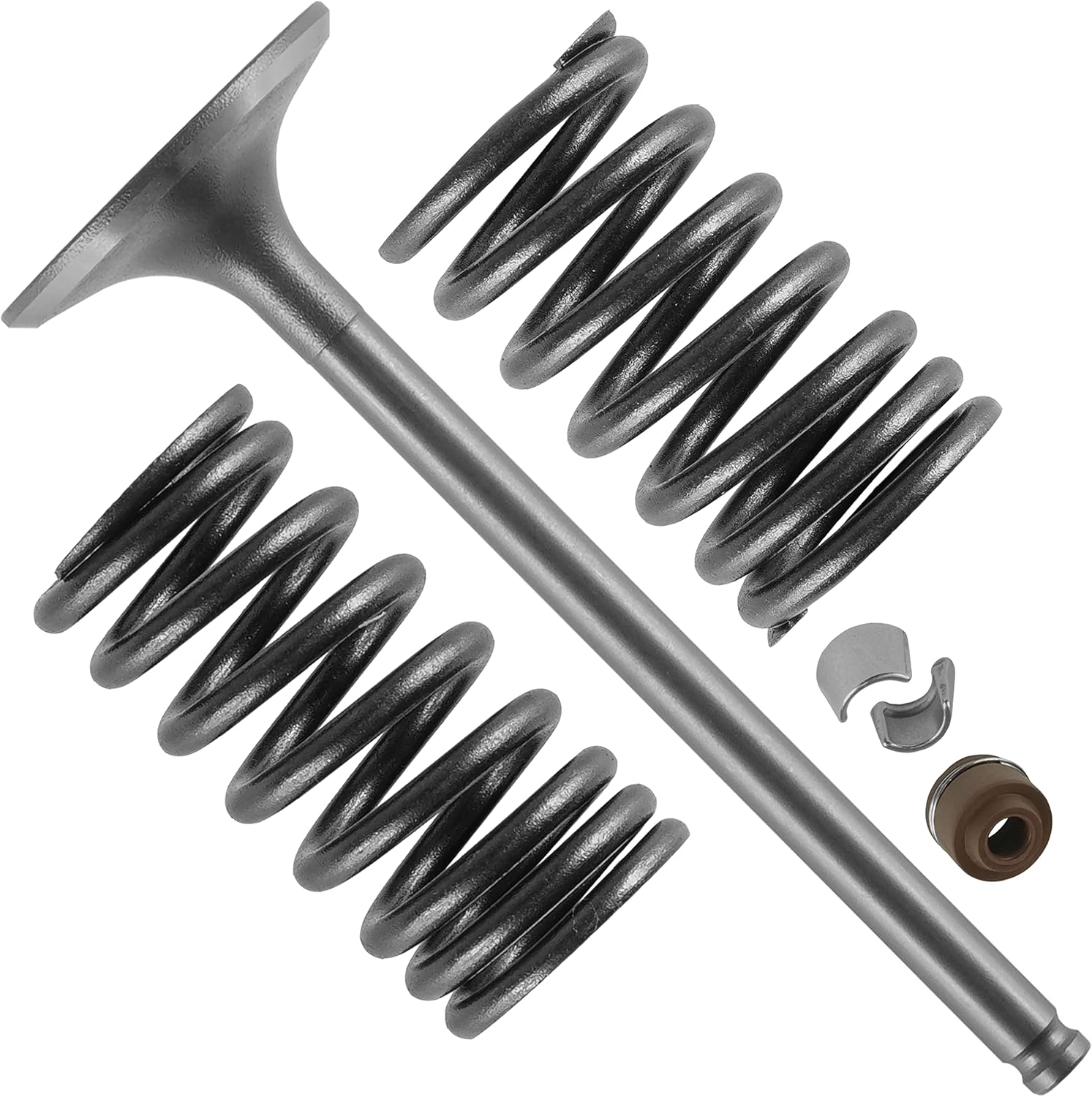 Caltric Intake Valve Kit compatible with Honda FourTrax 300 TRX300 2x4 TRX300FW 4x4 1988 1989-2000