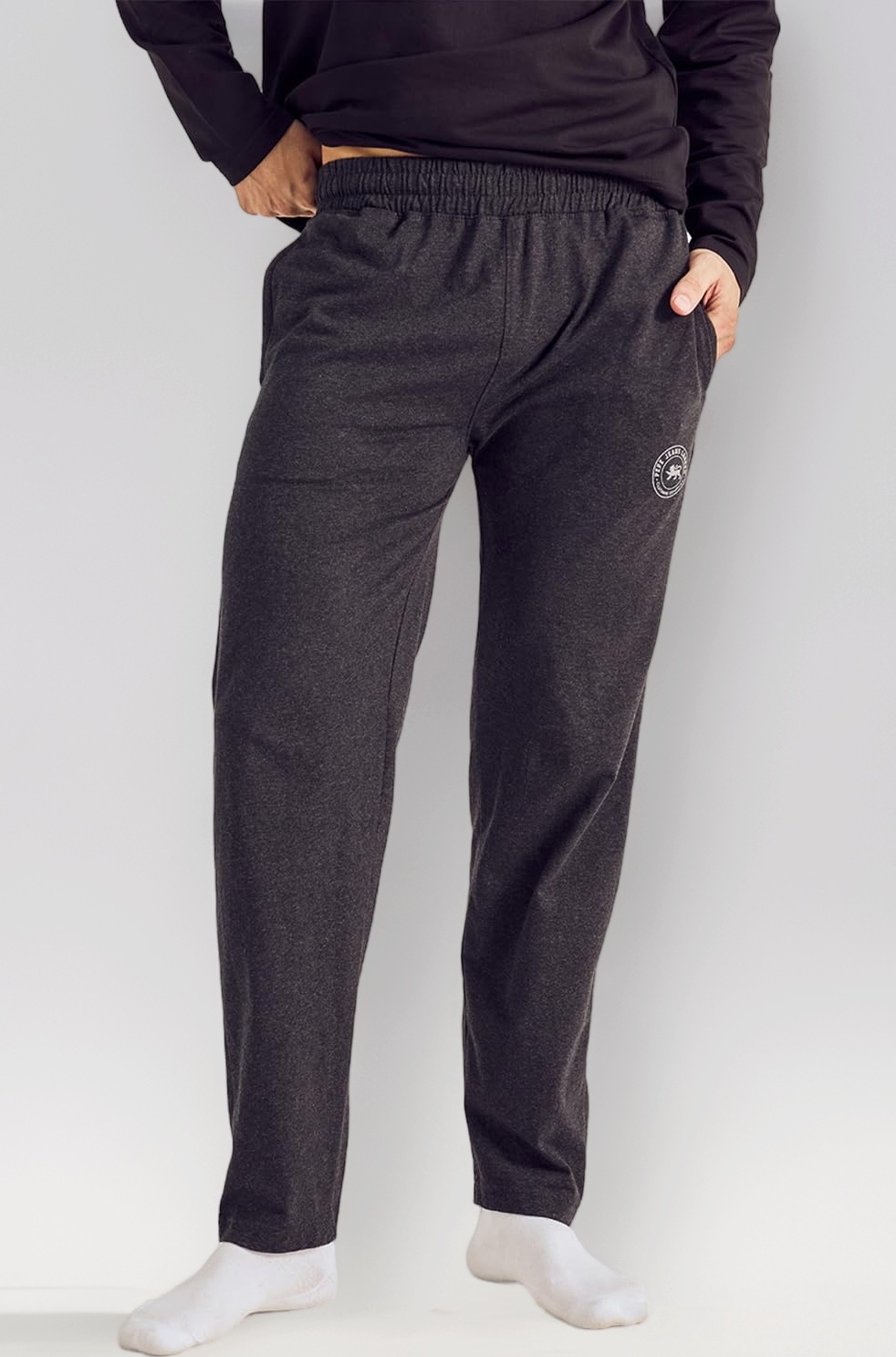 Pepe Jeans Men's Regular Fit Mid Rise Track Pant