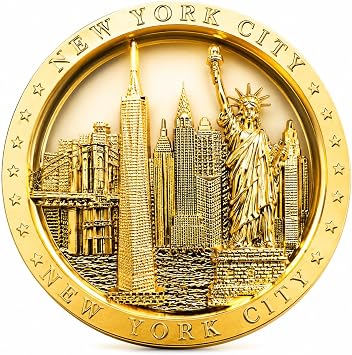 Color May Vary. New York Souvenir Fridge NY Magnet - NYC Magnet Pack 1
