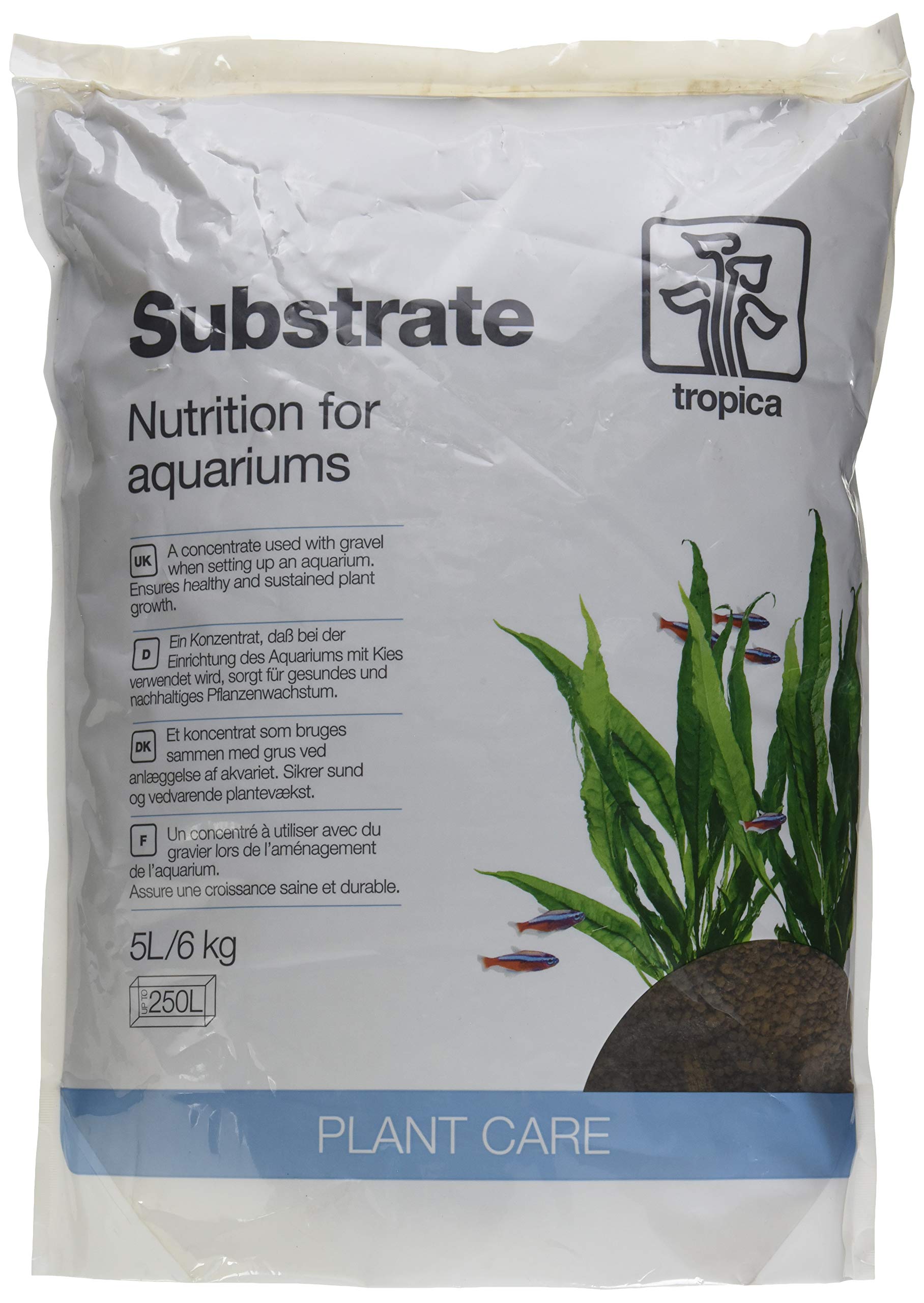 Tropica Substrate 5 Litres / 6 kg Nutritions for Aquariums + 2 Nano Moss Balls Free
