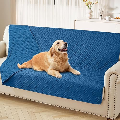 Miniatura 34 de hyha Manta impermeable para perro, manta suave para cama de perro, manta para mascotas, funda de sofá impermeable lavable para perros, fundas Gris