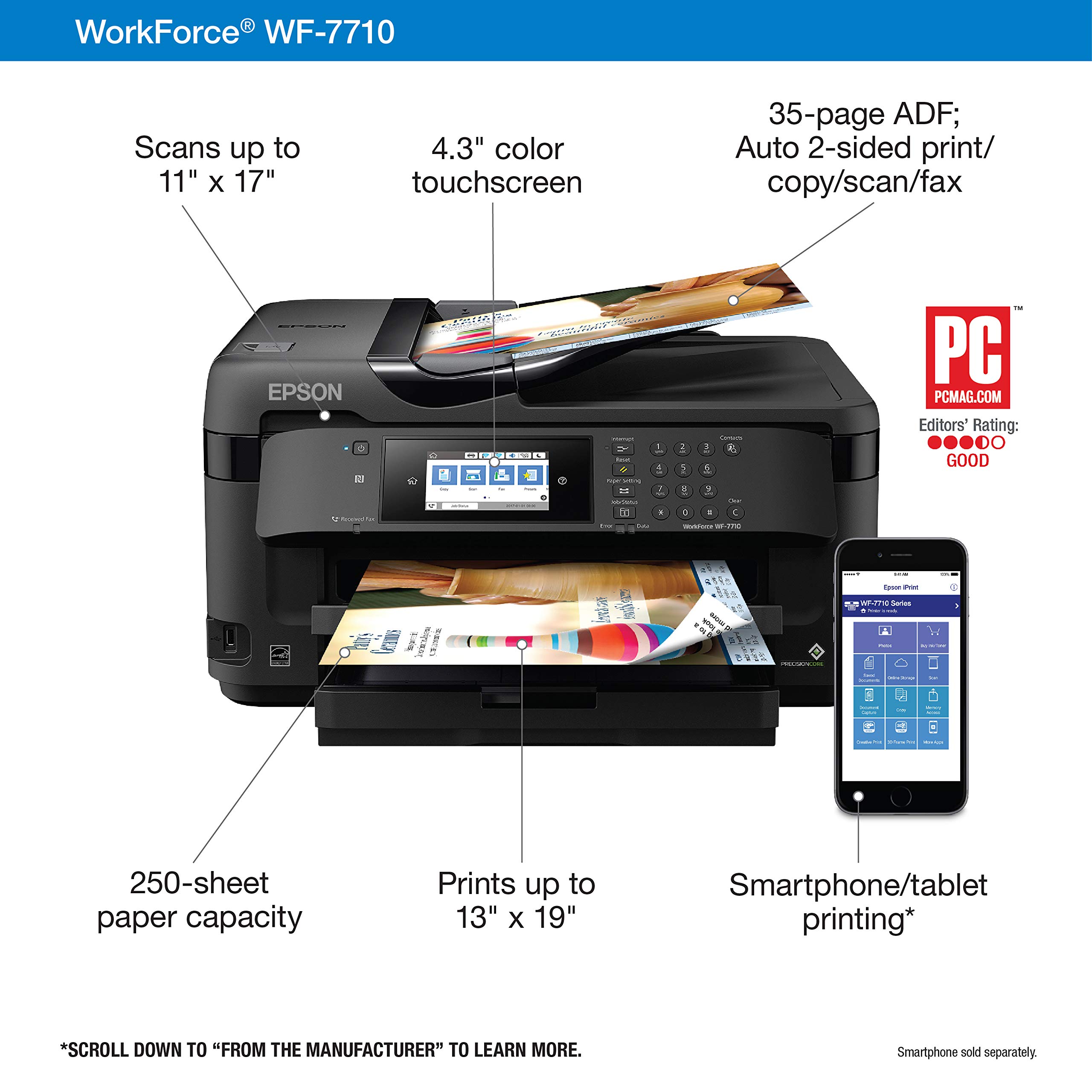 epson printers wf 7710