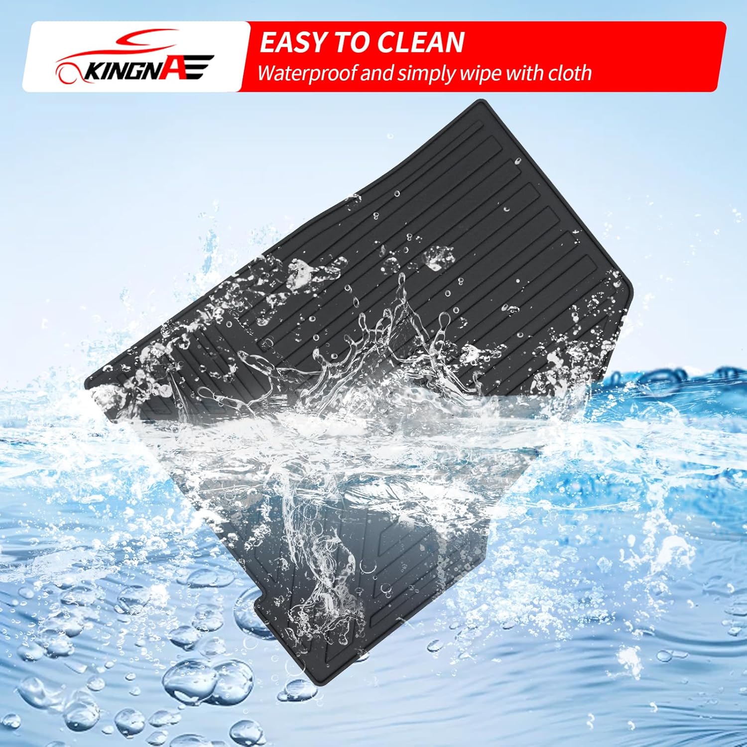 Floor Mats Compatible with 2018-2026 Freightliner Cascadia TPE All Weather Guard Protector Cargo Liner for 2025 Cascadia Accessories