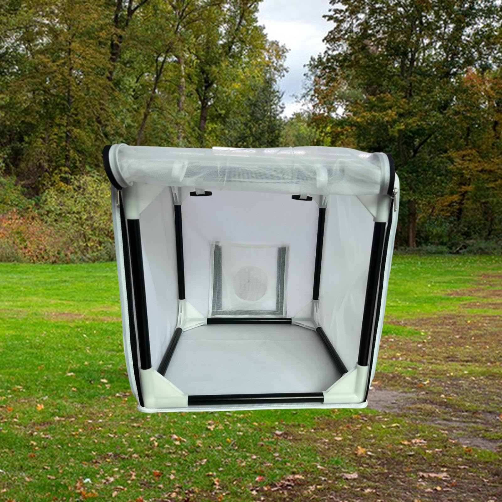 Qianly Farbsprühkabine, Kleine Airbrush Kabine für Kunsthandwerk, DIY Projekte, Möbel