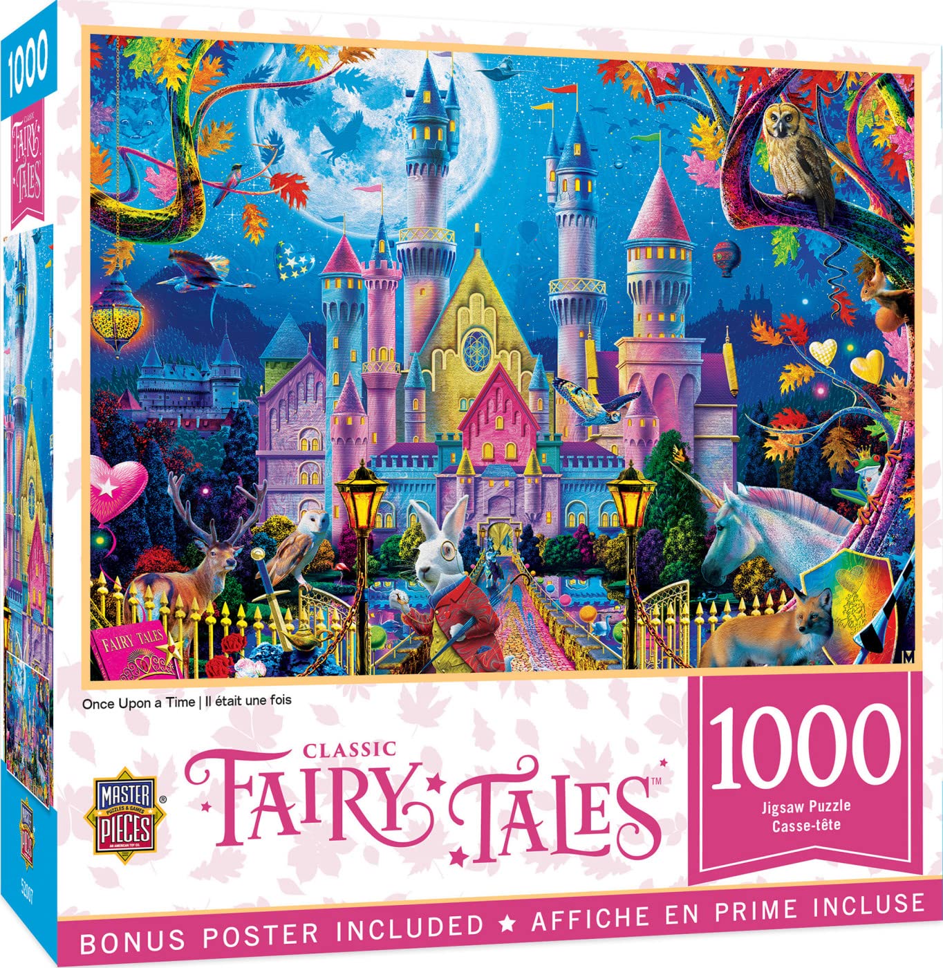 Baby Fanatic Masterpieces 1000 elementów puzzle dla dorosłych, rodziny lub dzieci - Once Upon a Time - 49 cm x 68 cm