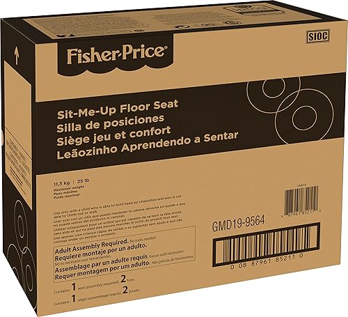 Miniatura 2 de Fisher-Price Sit-Me-Up Floor Seat with Tray Crab Infant Chair