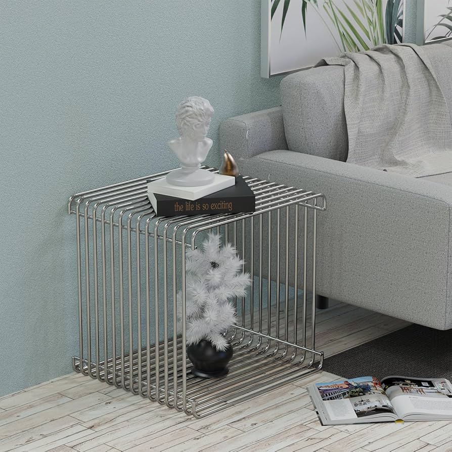 【N2 interior】stainless side table 即日配送】TOYSONHOME Side Table サイドテーブル ステンレス