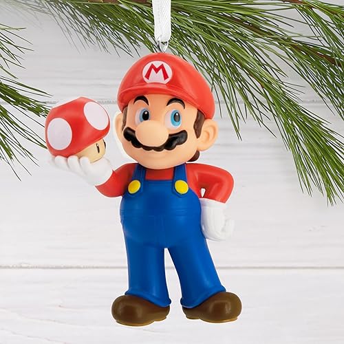 Miniatura 5 de Hallmark Nintendo Super Mario - Adorno navideño de Super Mushroom