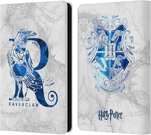Miniatura 22 de Head Case Designs Funda de piel con licencia oficial de Harry Potter Gryffindor Aguamenti Deathly Hallows IX compatible con Kindle Paperwhite 1/2/3