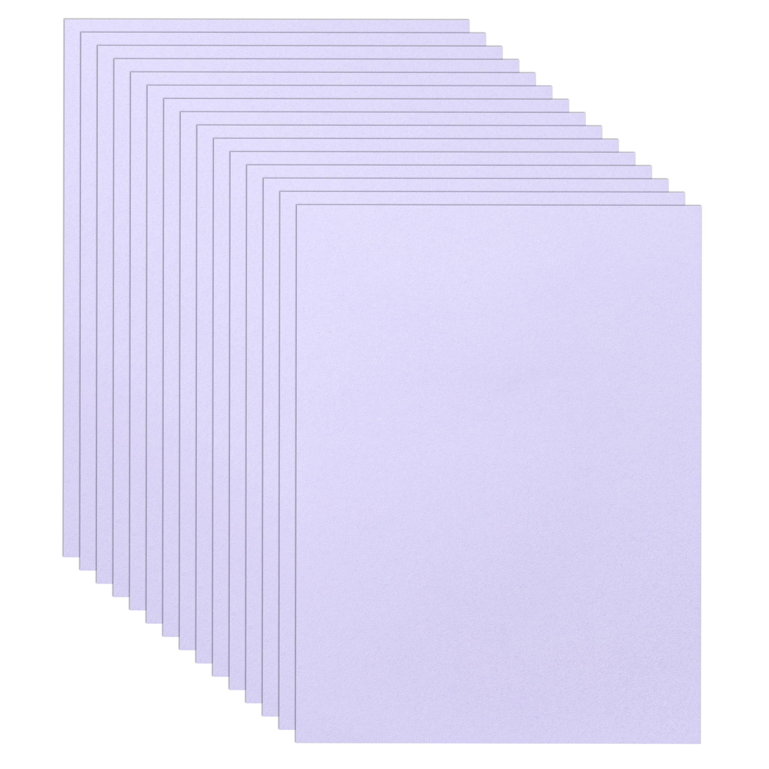 Guakicae 40 Sheets Light Purple Cardstock 8.5 x 11 Printer Paper, 75lb Heavyweight Paper Card Stock for Wedding, School Crafting, Invitations, Making