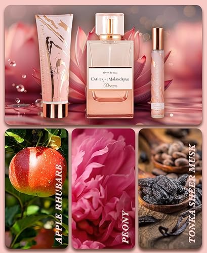 Miniatura 5 de Catherine Malandrino Dream Eau de Parfum Gift Set, 3 piezas.