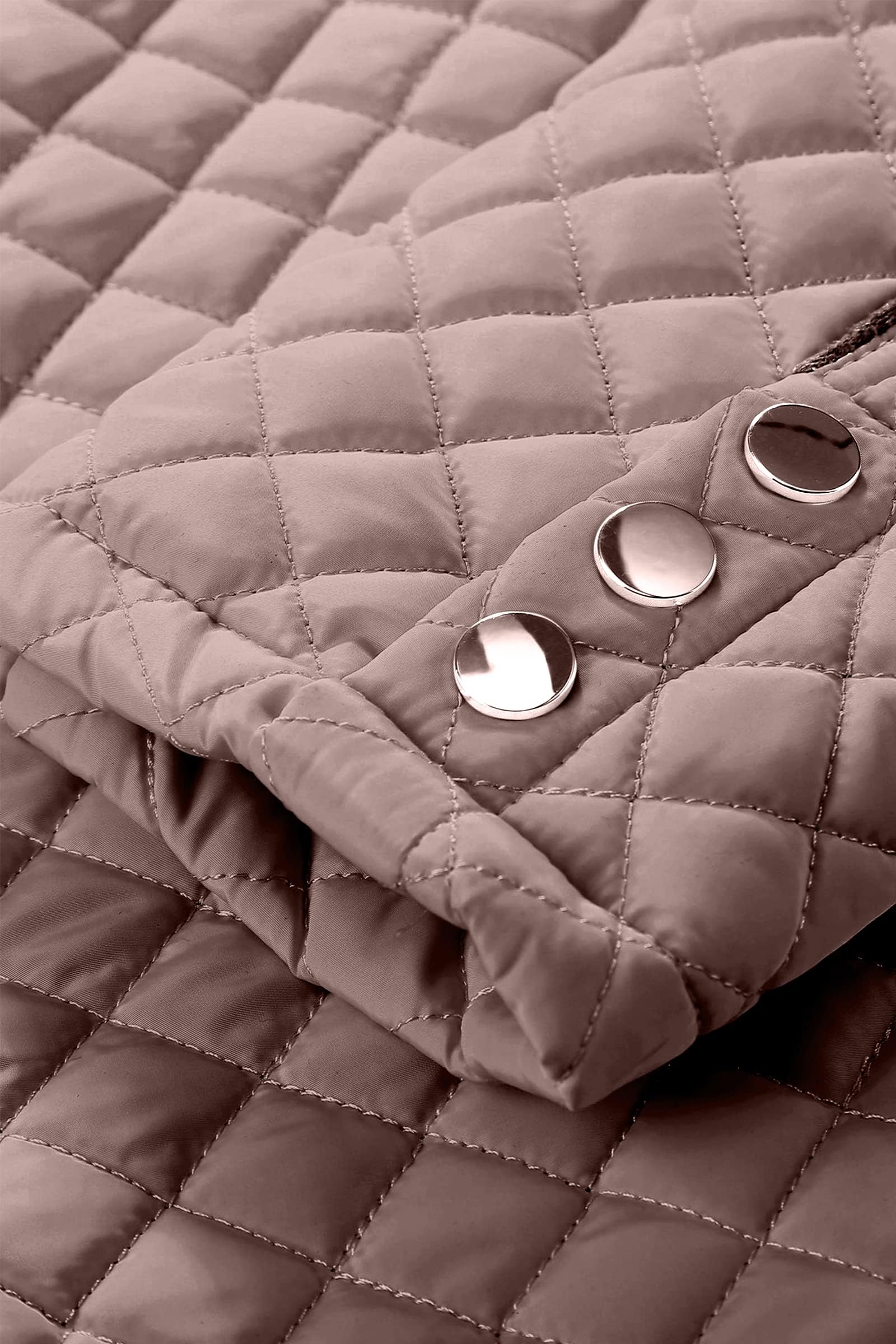 BELLIVERA Veste Matelassée Légère pour Femme, Manteaux D'Hiver pour Femme, Manteau à Bulles à Capuche Longue Rembourrée