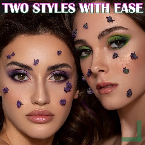 Miniatura 6 de XiaoTu Paleta de sombra de ojos verde, paleta de maquillaje de sombra de ojos mate con purpurina de 16 colores, altamente pigmentada, colorida,