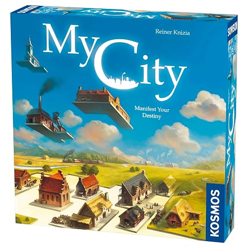 Thames & Kosmos My City Board Game - Juego de Mesa Estratégico de Ciudad para 4 Jugadores +14 Años