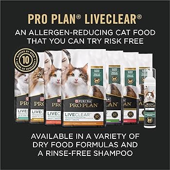 Purina Pro Plan LiveClear 子猫用 4袋セット リブクリア 子猫用（チキン）│ キャットフード│ ピュリナ プロ
