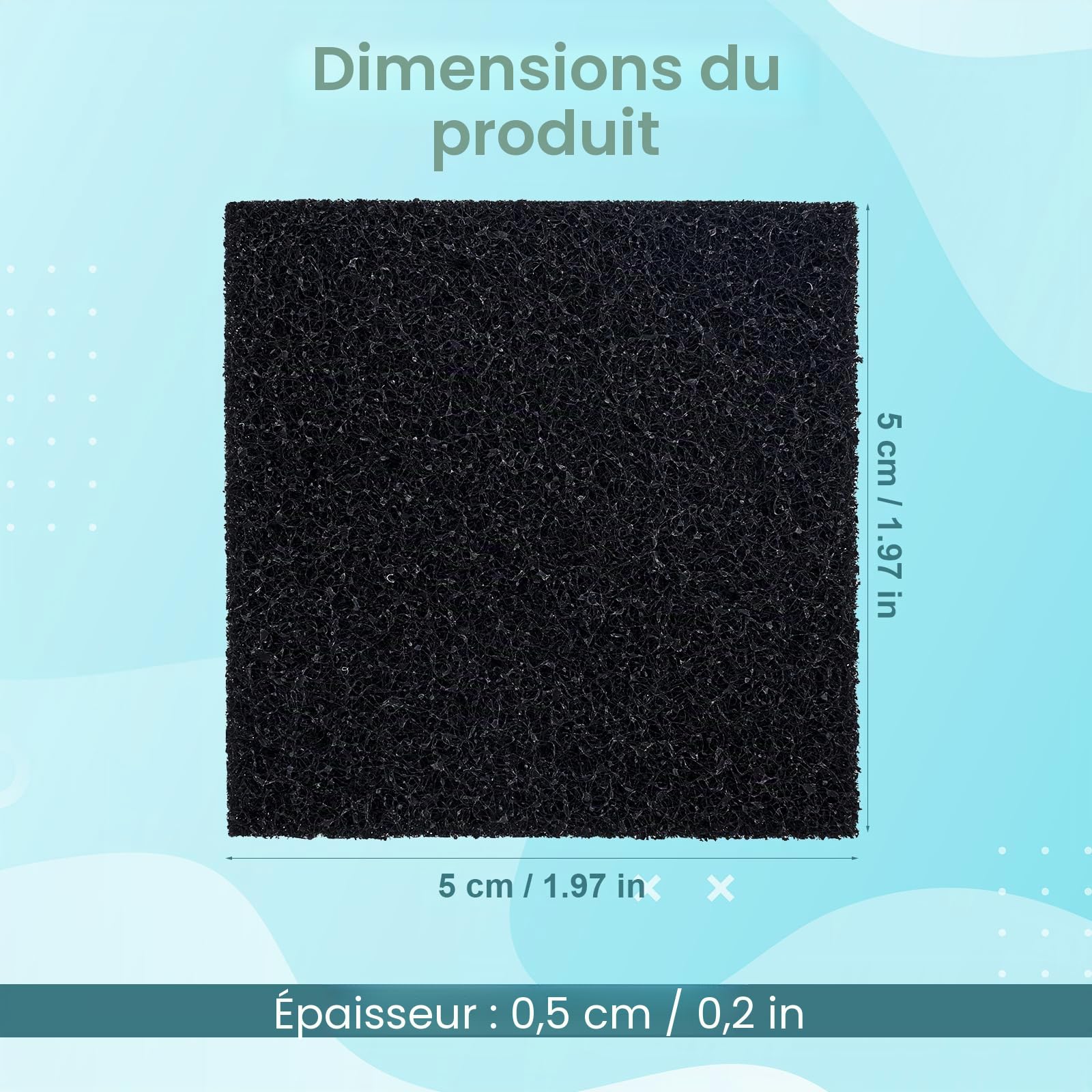 Lot de 12 Filtres Désodorisants pour Poubelles, Filtre à Charbon Actif Désodorisant au Charbon Actif Puissant Compatible avec les Poubelles EKO