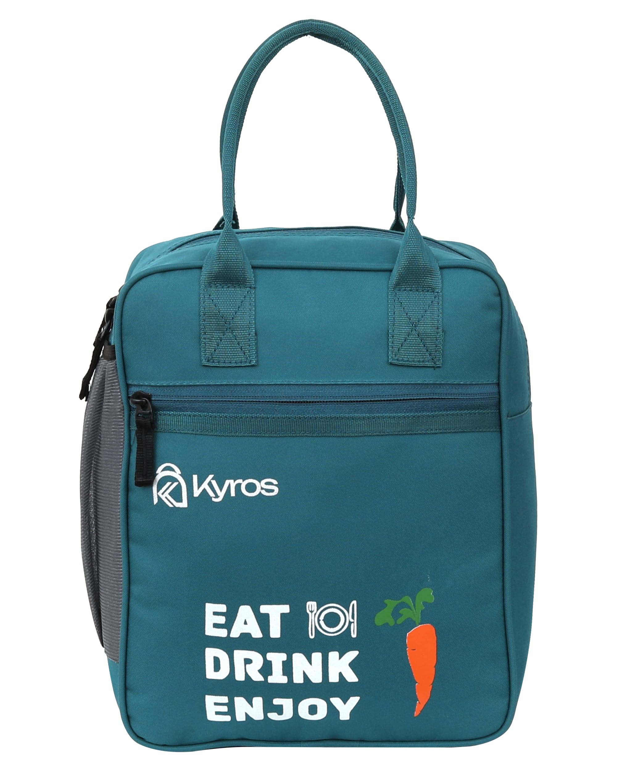 Kyros Lunch Bag for Boys & Girls/Waterproof Tiffin Bag for Men & Women Multicolor (B0CGPCTWKR) Amazon Price History, Amazon Price Tracker