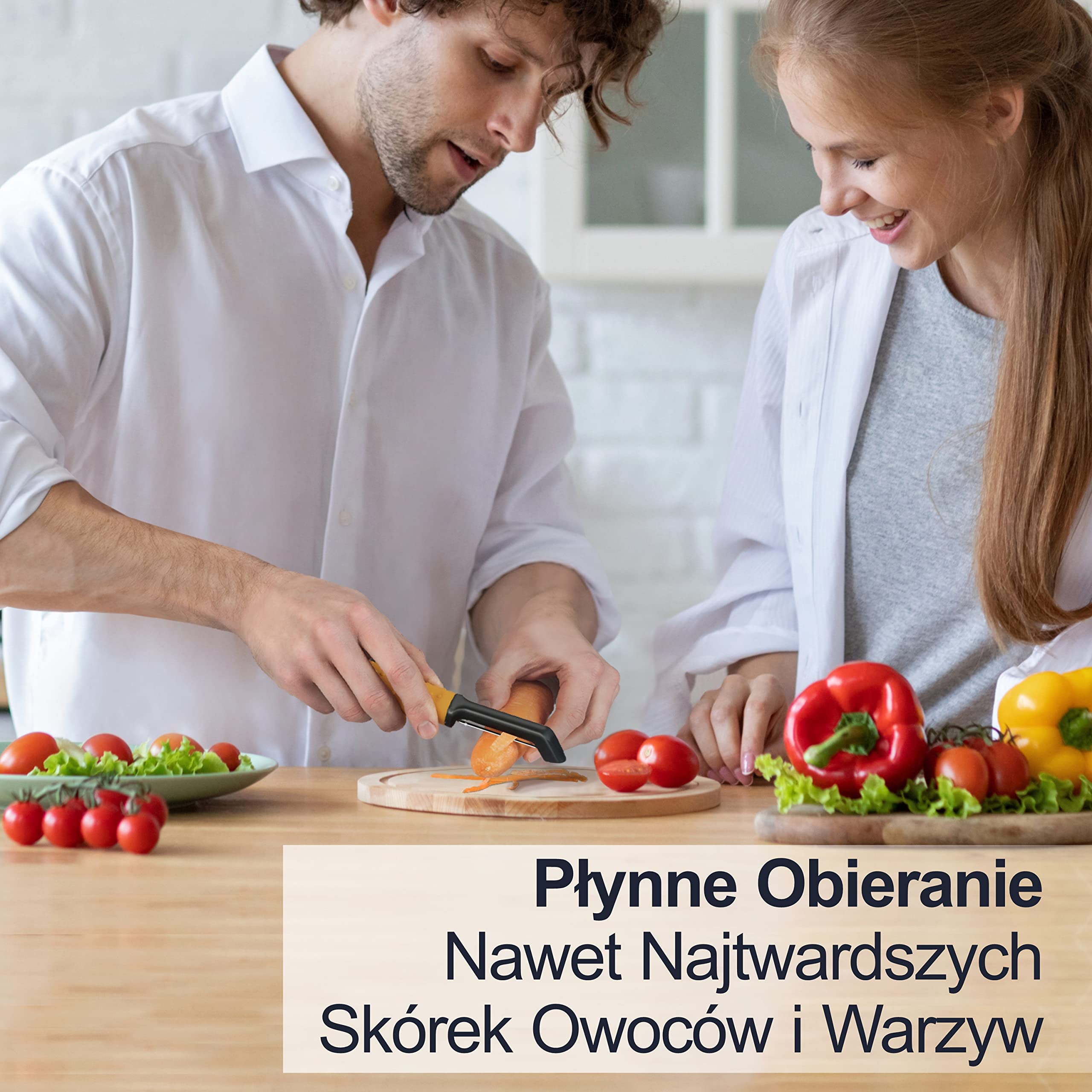 Obrotowa obieraczka do warzyw Deiss PRO, Ostra obieraczka ze stali nierdzewnej z wygodnym antypoślizgowym uchwytem, Kuchenne obieraczki do ziemniaków, owoców, marchwi, jabłek, warzyw, wytrzymałe