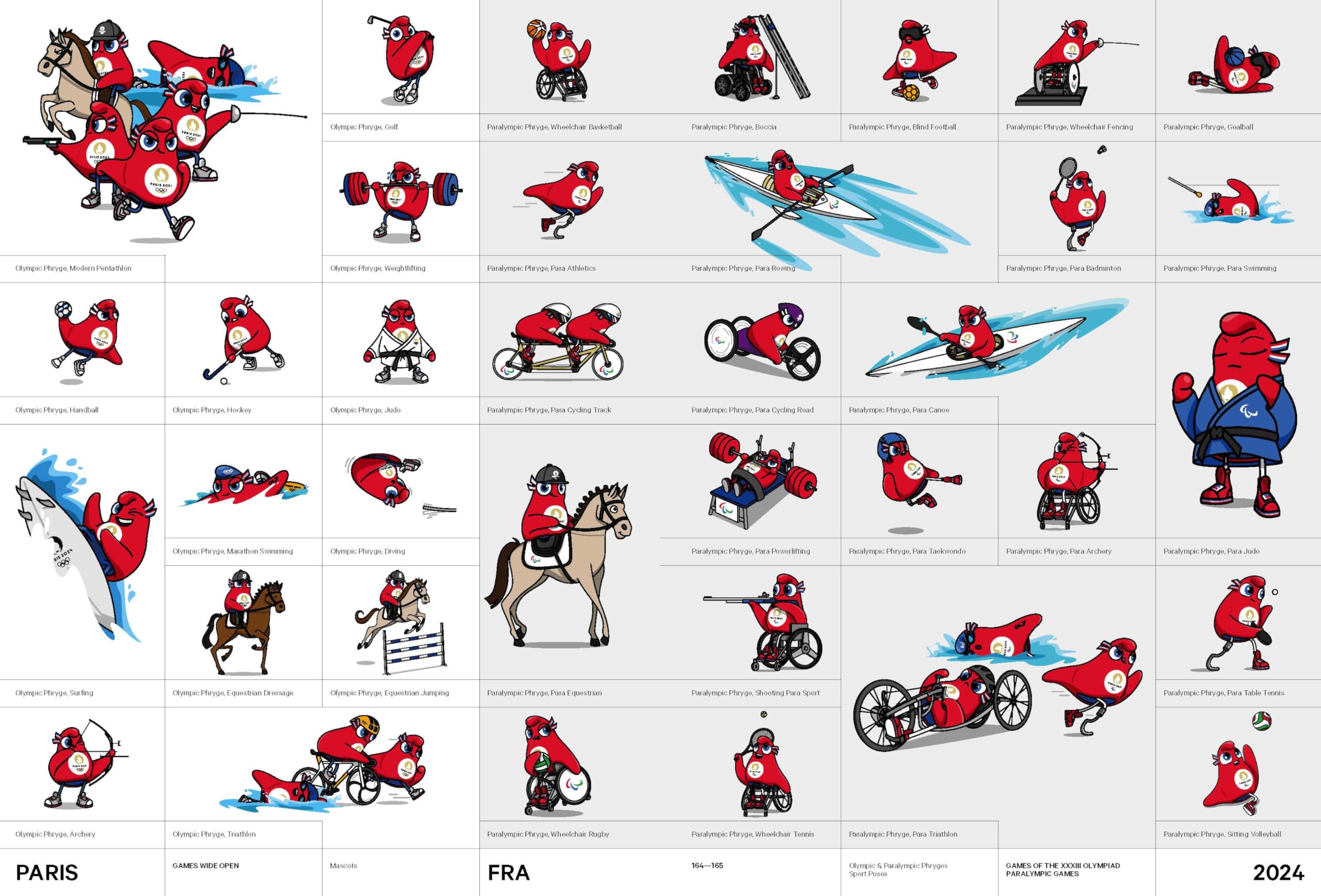 Olympic Games. Paris 2024: The Design