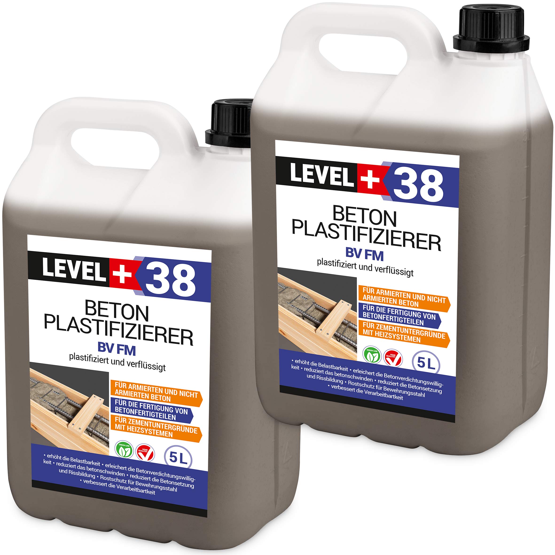10 L Plastificatore per calcestruzzo Liquido Liquido per calcestruzzo Additivo Massetto Additivo Flusso per calcestruzzo RM38
