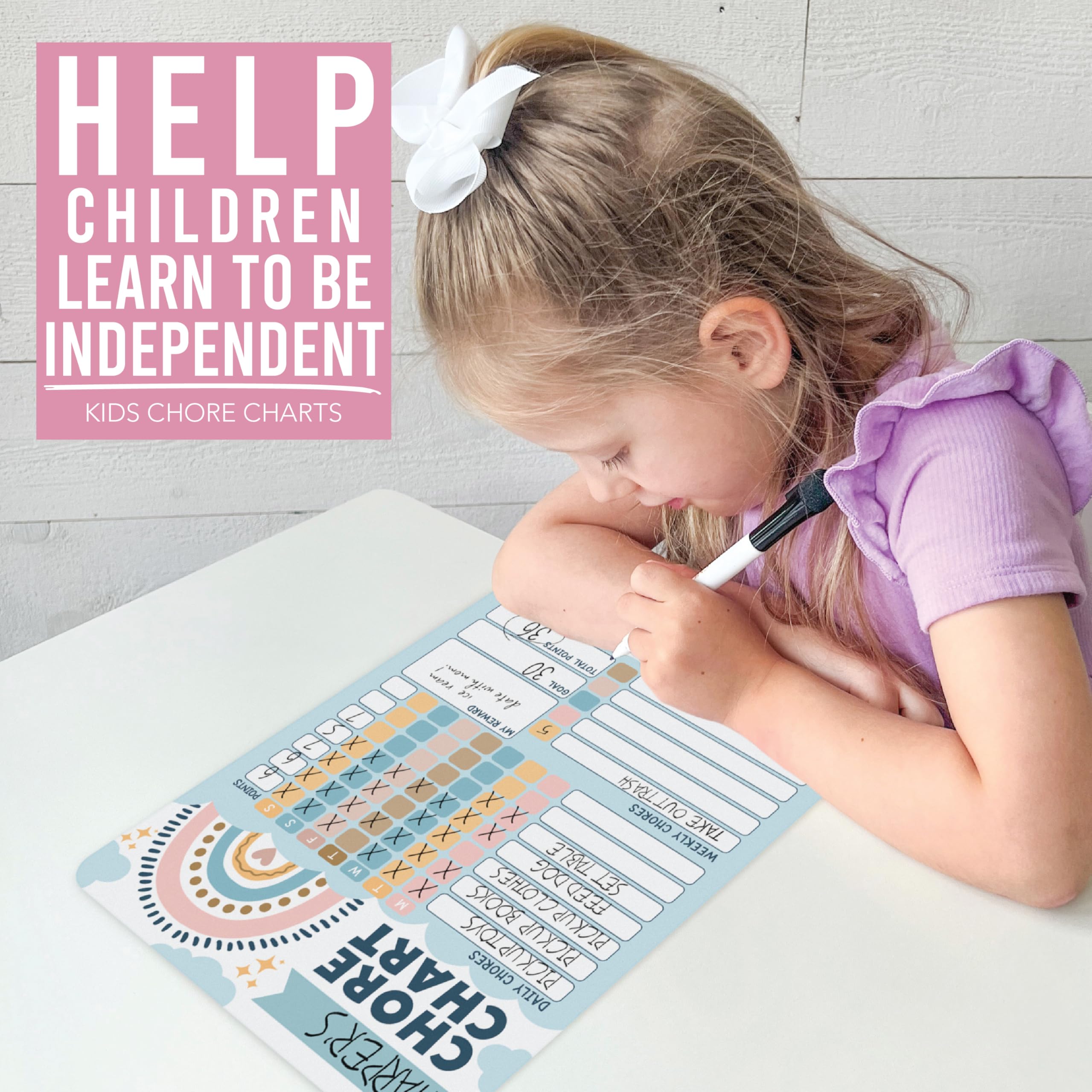 Snapklik.com : Magnetic Chore Chart For Kids - Good Behavior Chart For ...