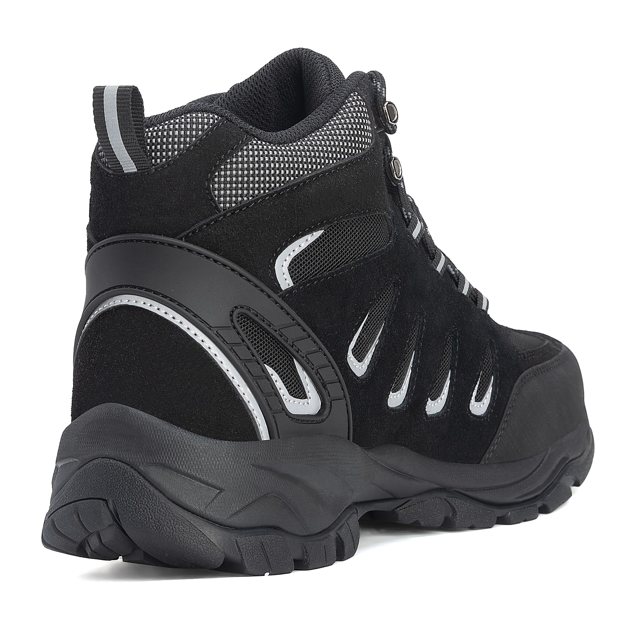 EARLDE Herren Wasserdichte Wanderschuhe Knöchelhohe Trekkingschuhe Wanderstiefel Hiking Schuhe Leicht Outdoorschuhe für Wandern Trekking und Trails