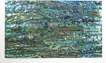 Yuan Shiny Paint Surface Flexible/Flat Enhanced Black/White/None Base Adhesive Veneer Sheet Shiny Painted Cutline Sligtly Flexible, Abalone