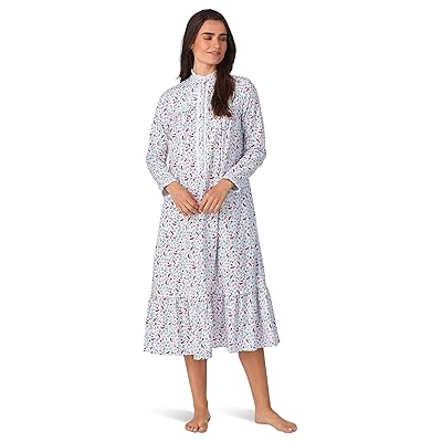 Lanz of Salzburg 50 Highneck Flannel Nightgown Women