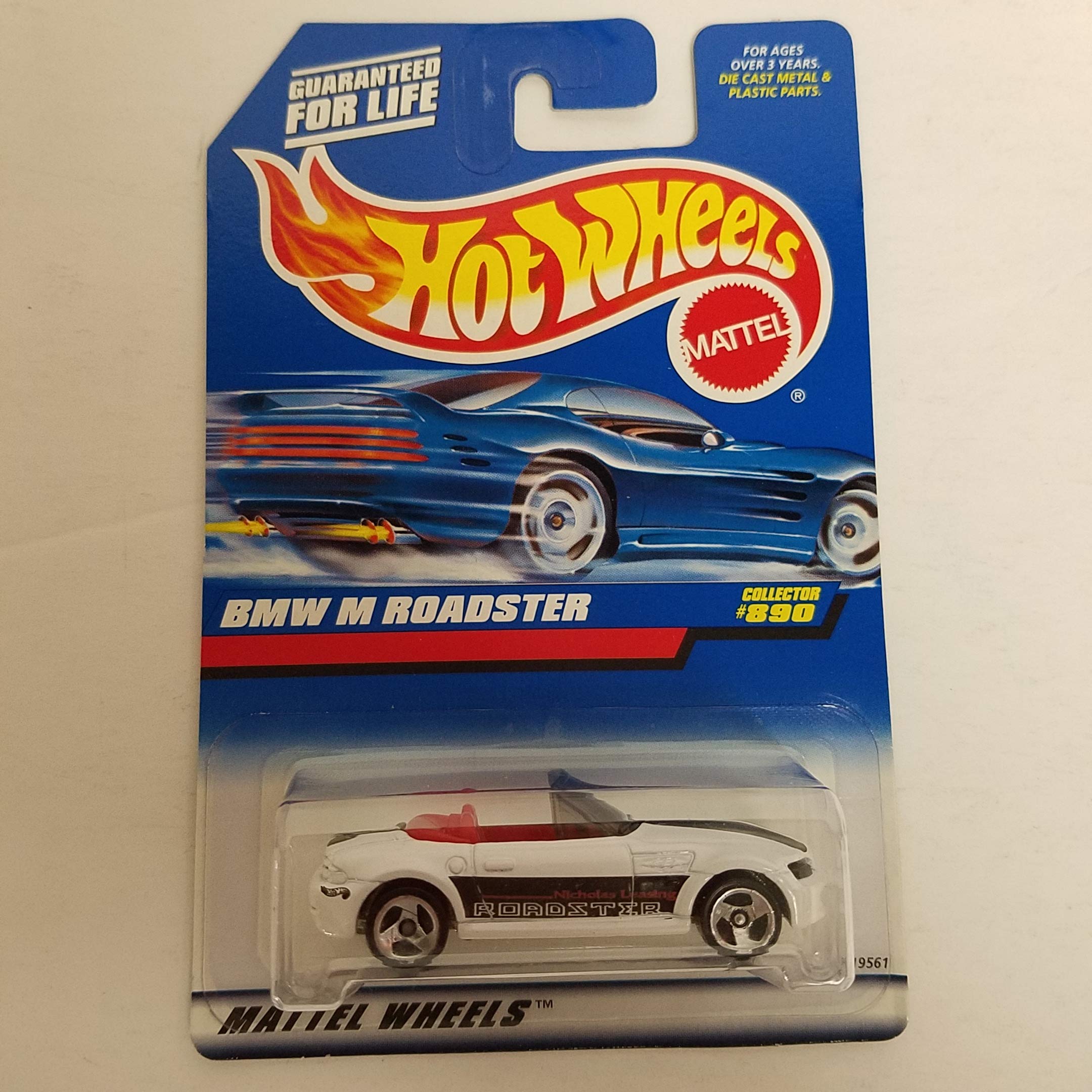 BMW M Roadster 1998 Hot Wheels 1/64 diecast car No. 890 at