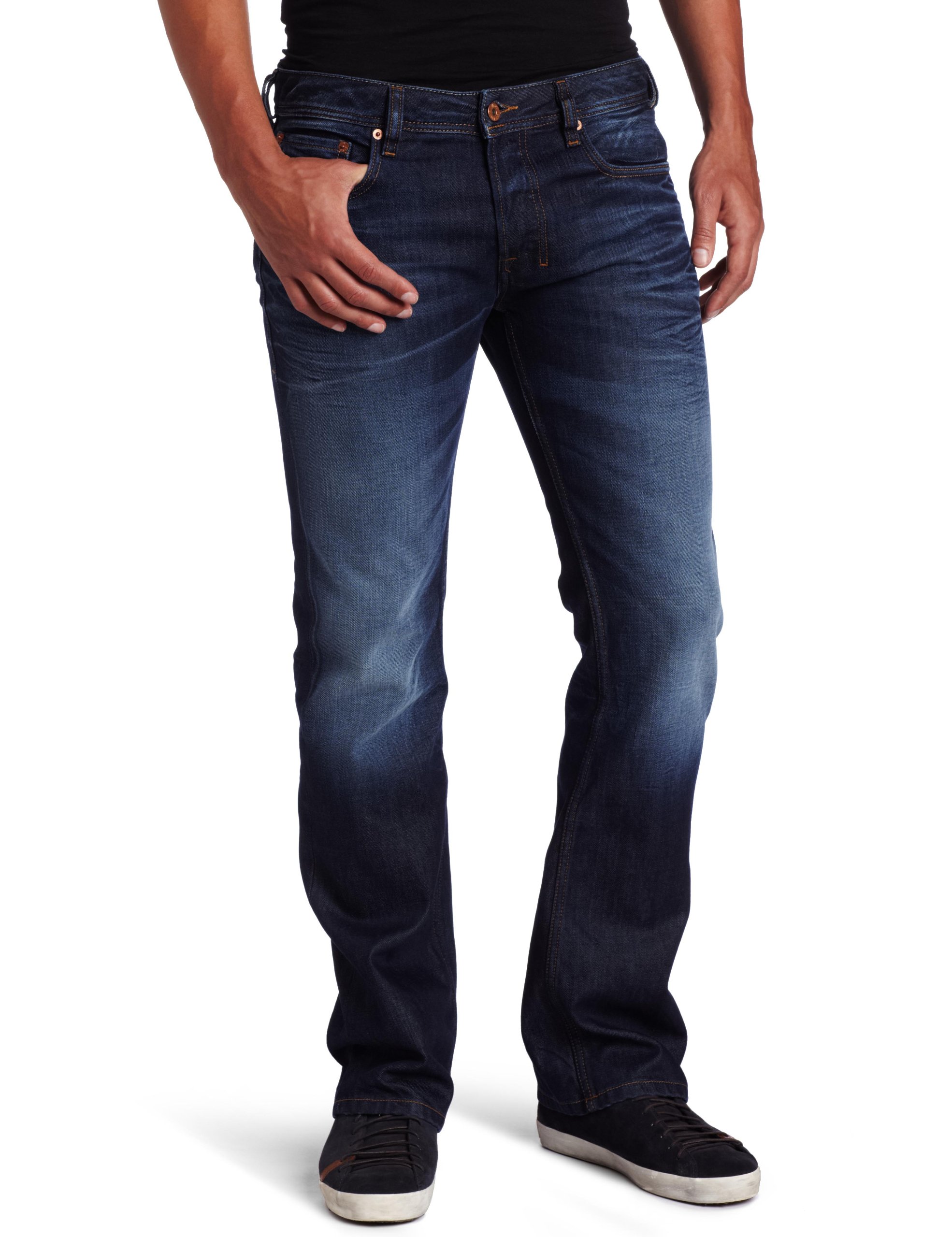 Diesel Men's Zatiny 0073N Regular Bootcut Jean