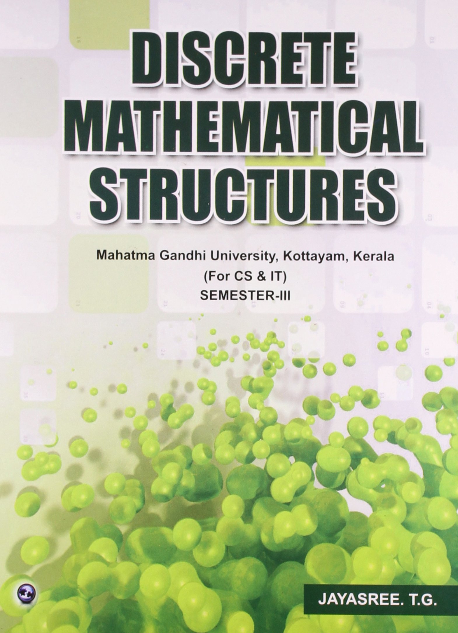 Buy Discrete Mathematical Structures - Sem III (MGU, Kerala) — BookShops.in