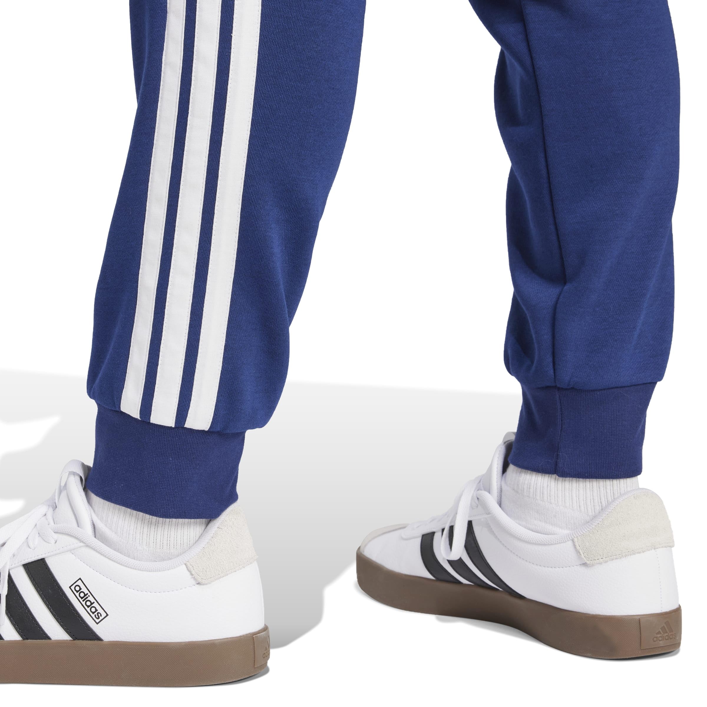 adidas Pantaloni da Golf da Uomo Essential Three Stripes Fleece Pant