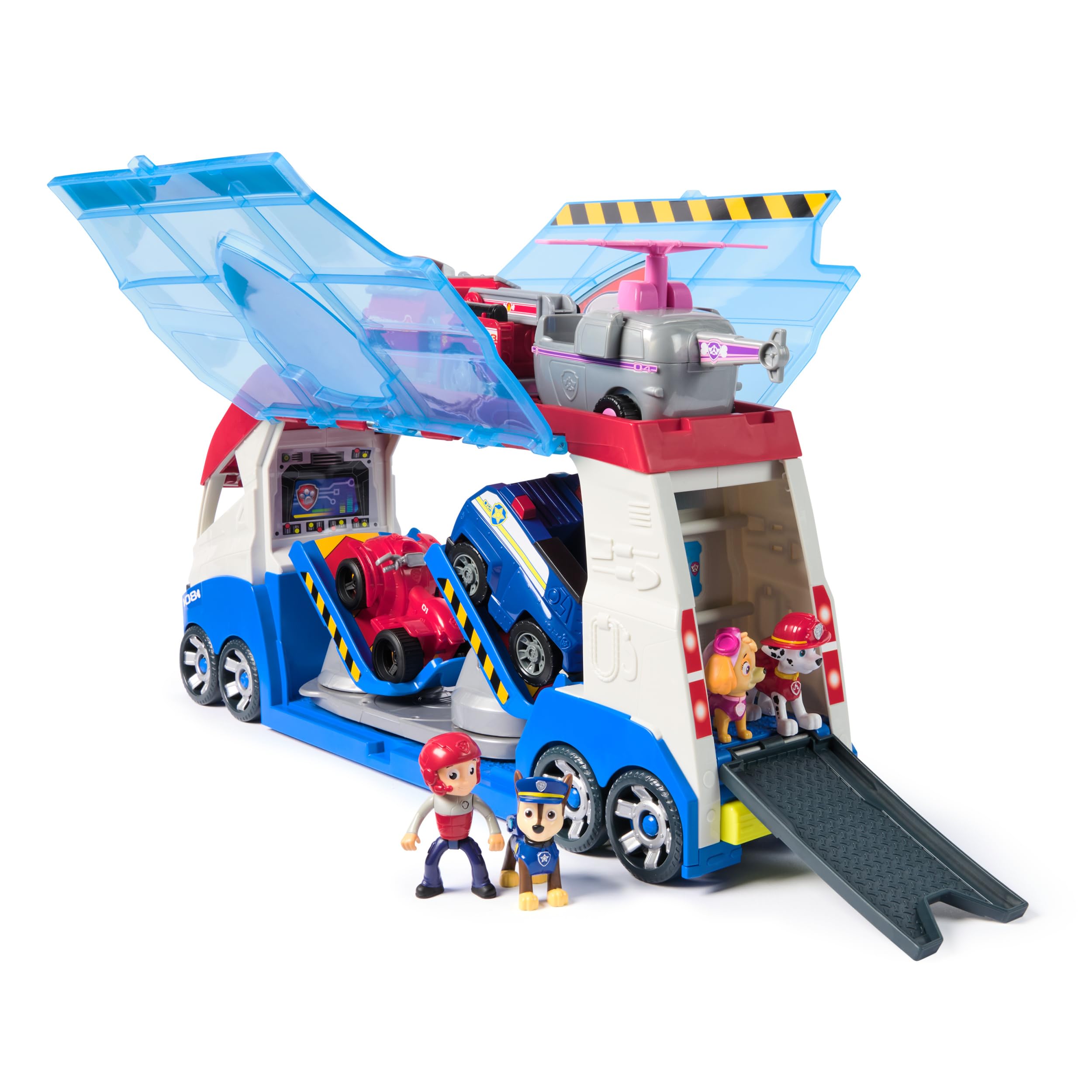Generic Paw Patrol Set Chase Craft Bag, Brosse à dents souple clignotante 3+, 75 ml, dentifrice, brosse à dents pour tout-petits, brosses à dents pour enfants, brosse à dents