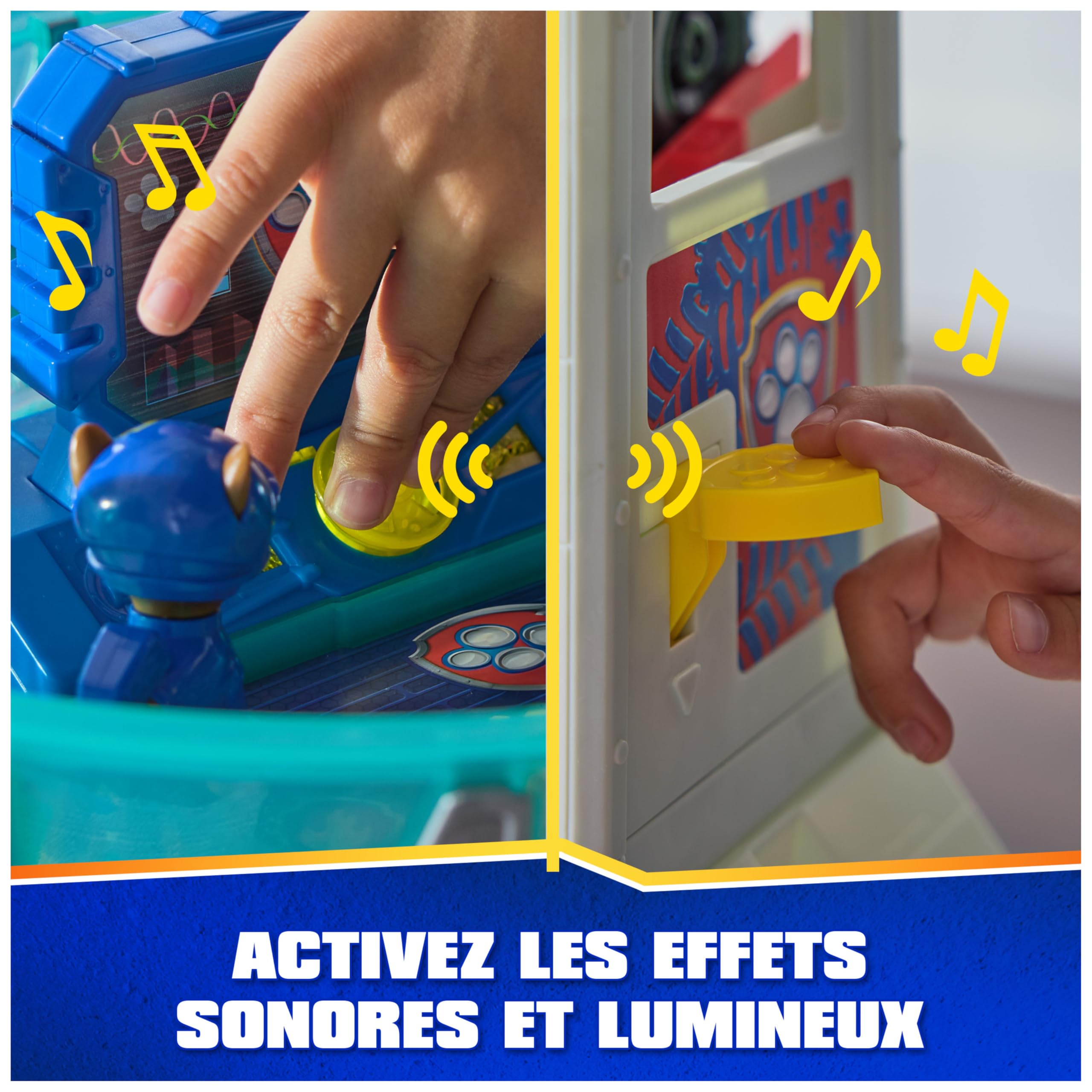 Paw Patrol - Pat Patrouille Rescue Wheels - Quartier Général Interactif