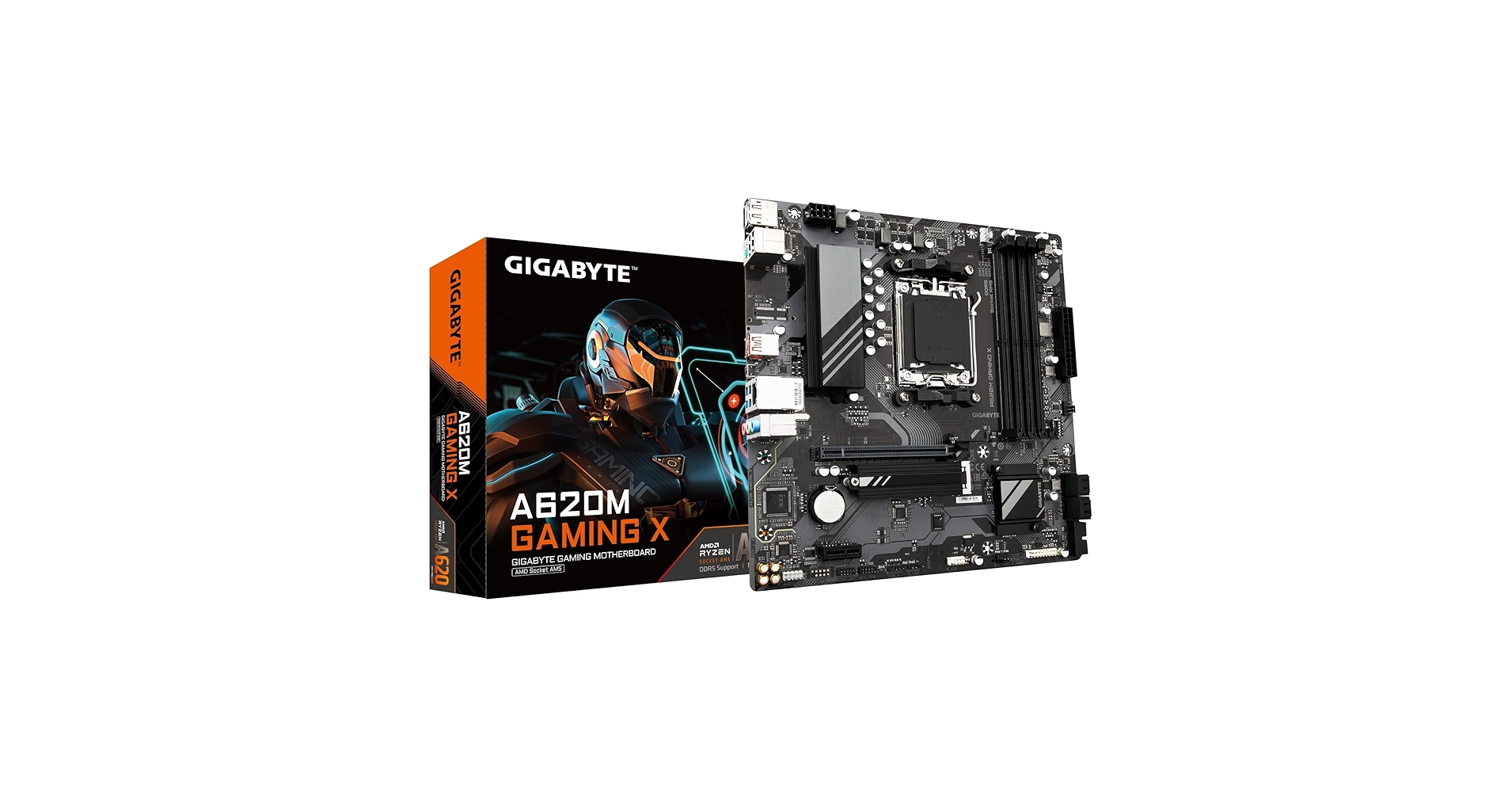 A620M H　正常動作品MicroATXマザーボード AM5 GIGABYTE Amazon | MB GBT AMD AM5 A620M H (rev. 1.0) | GIGABYTE