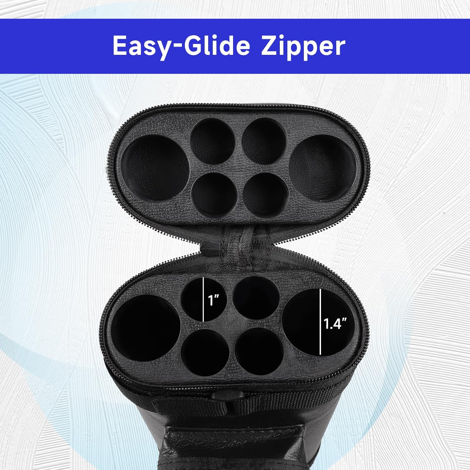 GSE Games & Sports Expert 2x4 Hard Pool Cue Case, Billiard Stick Carrying Case for 2 Sticks, Holds 2 Butts and 4 Shafts, Billiard Cue Cases, Billiards Accessories