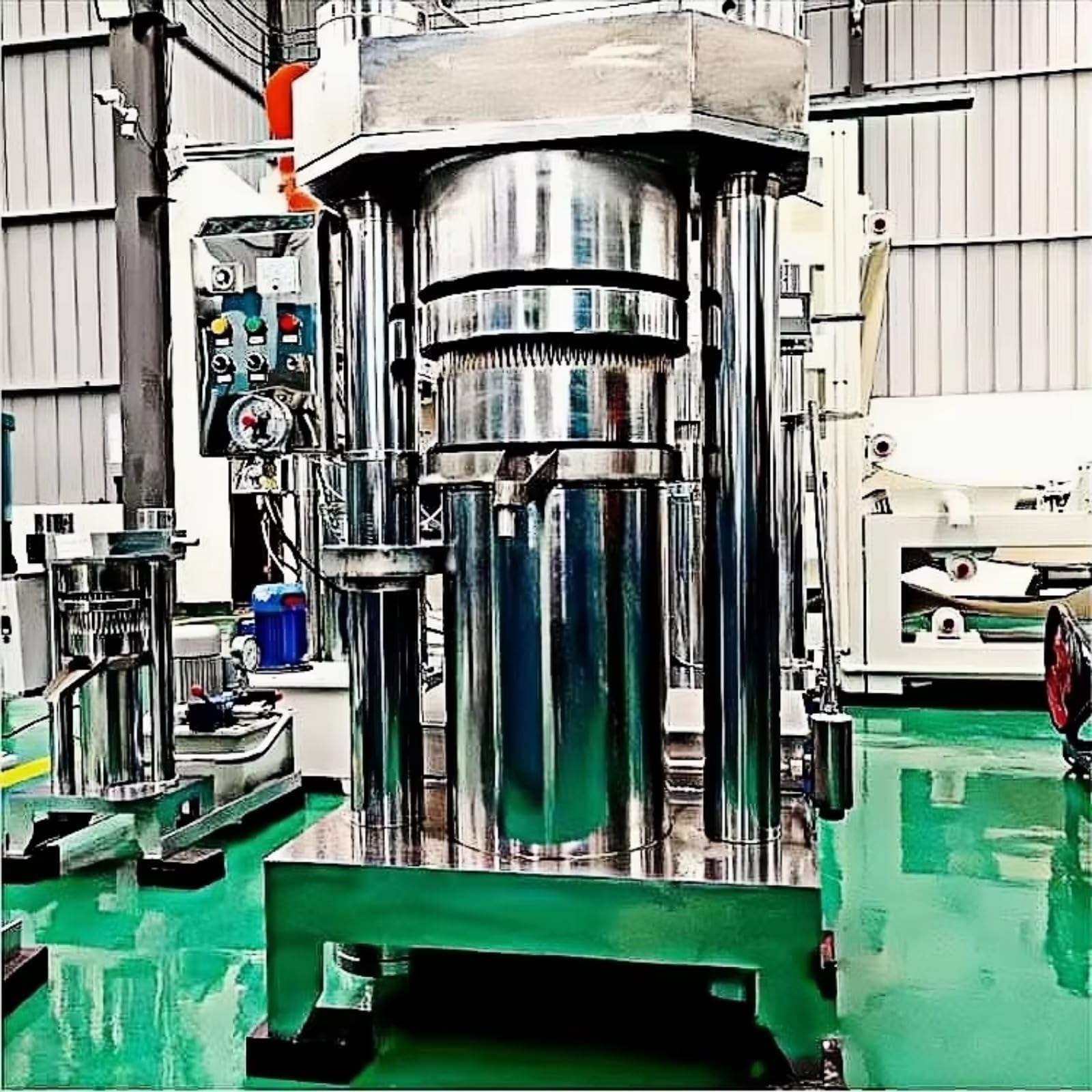 Komercyjna prasa do oleju hydraulicznego, ekstraktor oleju do prasowania na