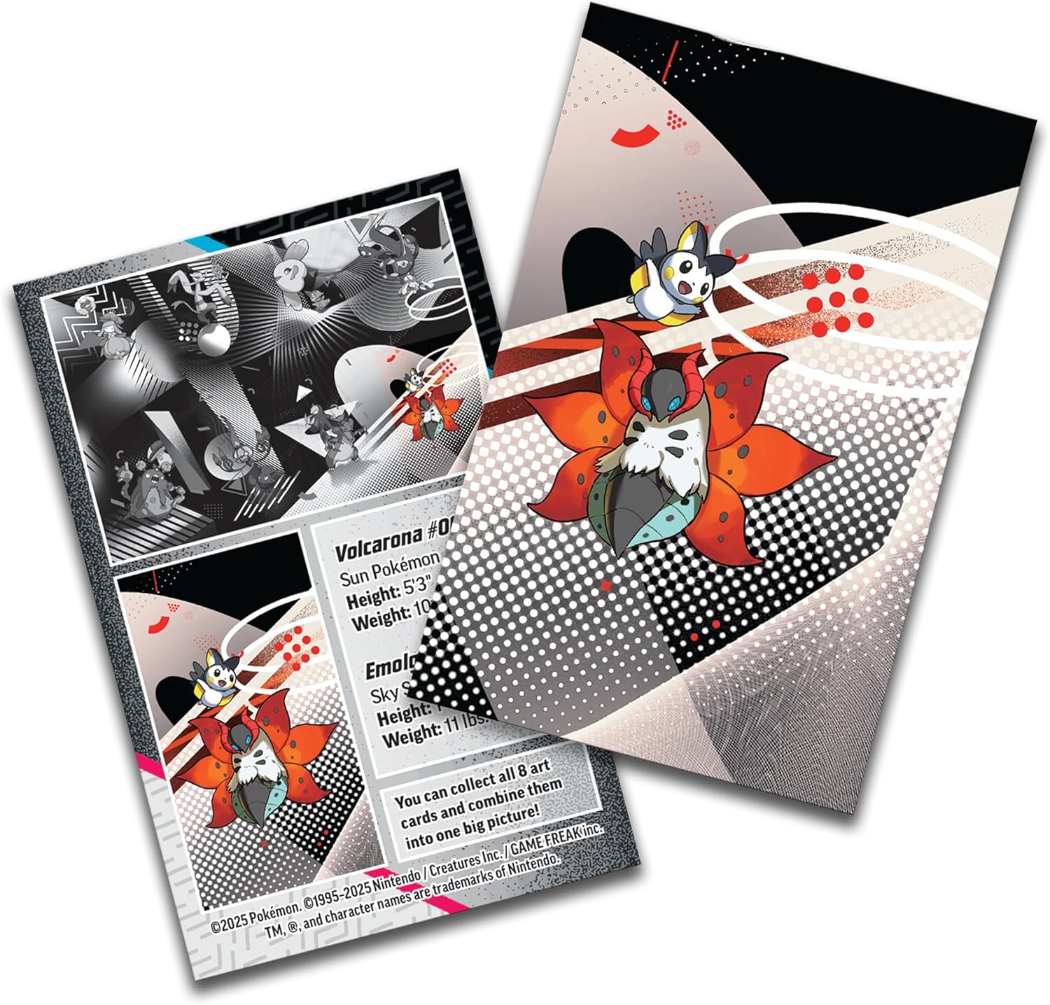 Pokémon TCG: Unova Mini Tin-Volcarona & Emolga