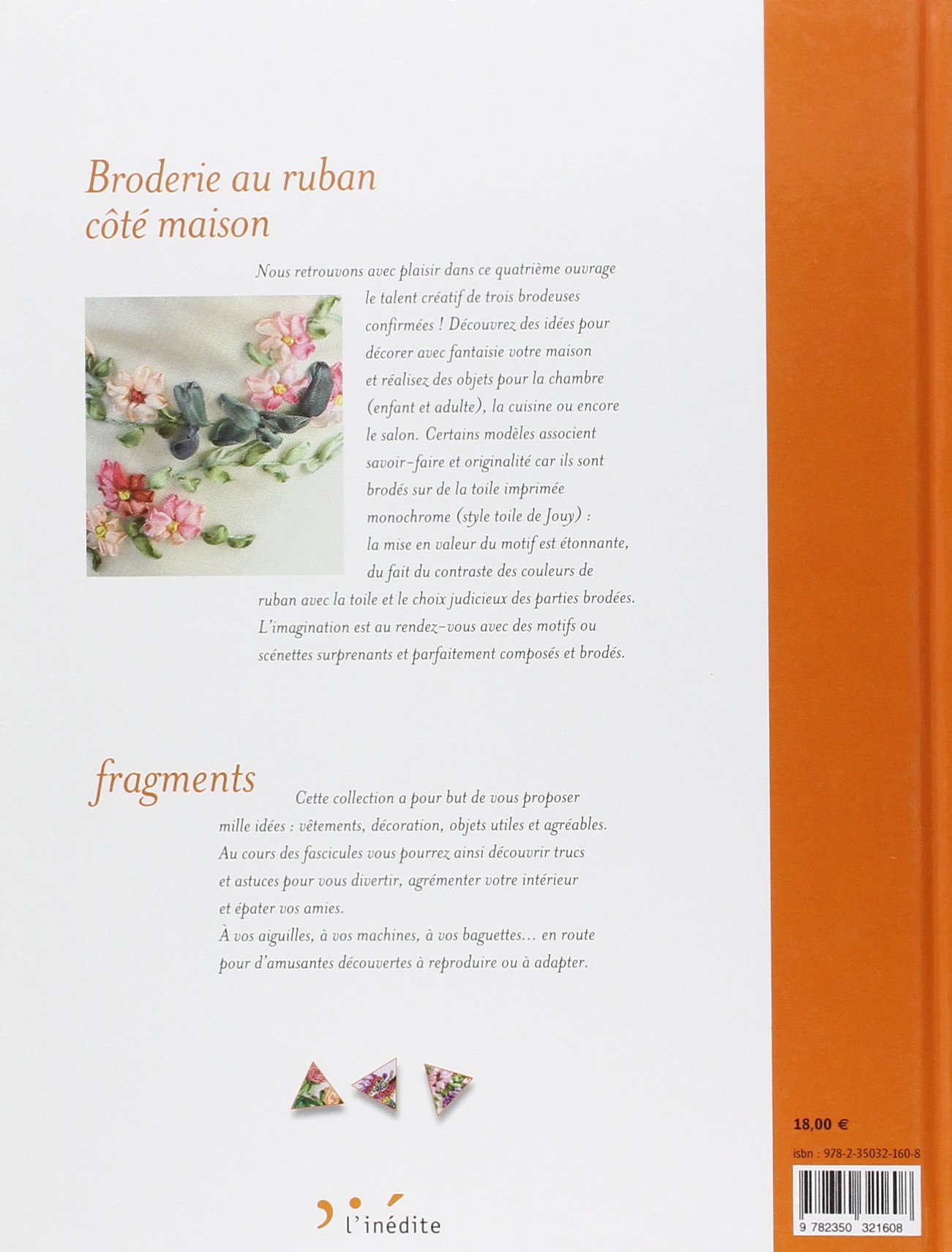 Broderie au ruban côté maison