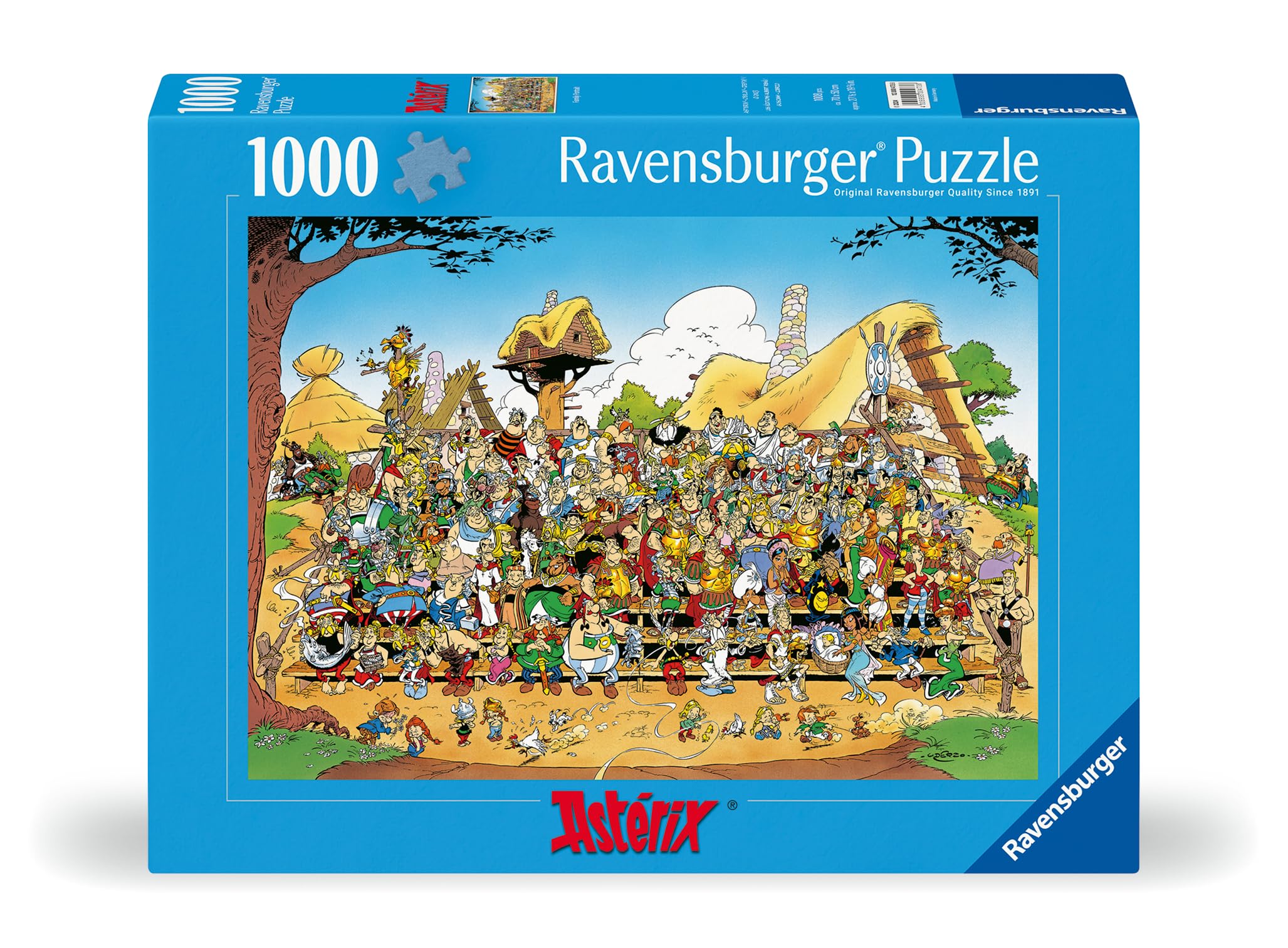 Ravensburger Puzzle Adulte 1000 Pièces Astérix Photo de Famille 14 Ans