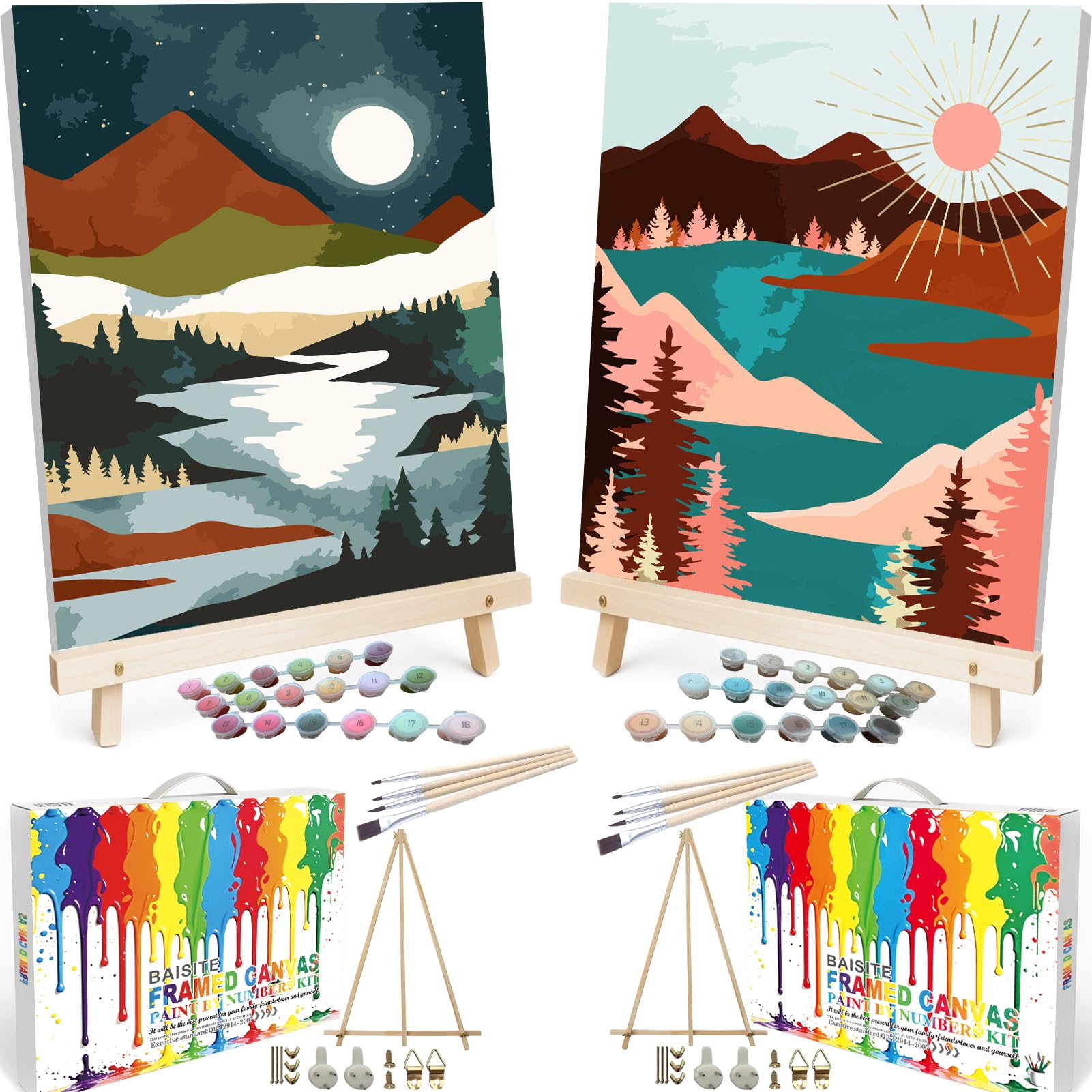 Paint By Numbers Kit - Flowers for Adults -32