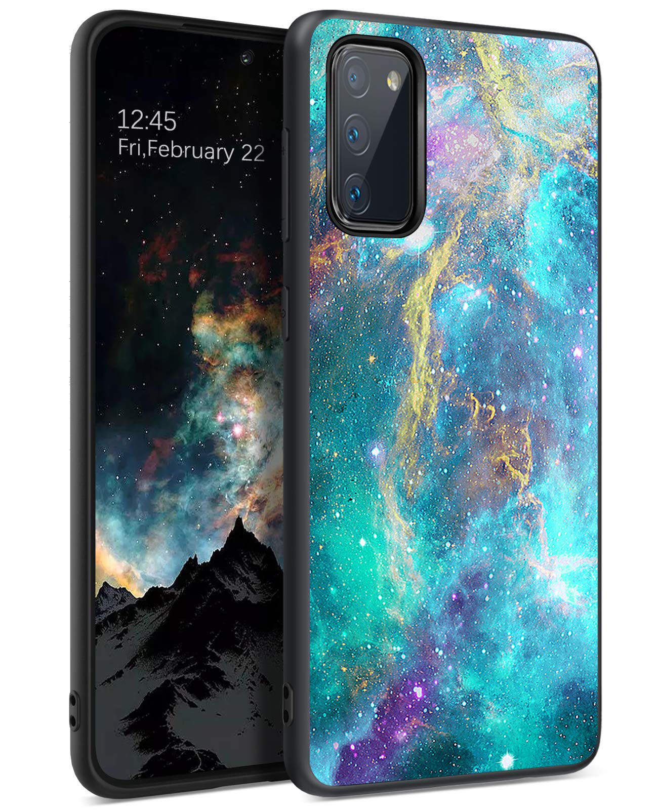 BENTOBEN Galaxy S20 FE Case,Phone Case Samsung S20 FE 5G,Slim Fit Glow in The Dark Hybrid Hard PC Soft TPU Bumper Shockproof Protective Girl Women Boy Men Cover for S20 FE 6.5 2020,Nebula/Space Design