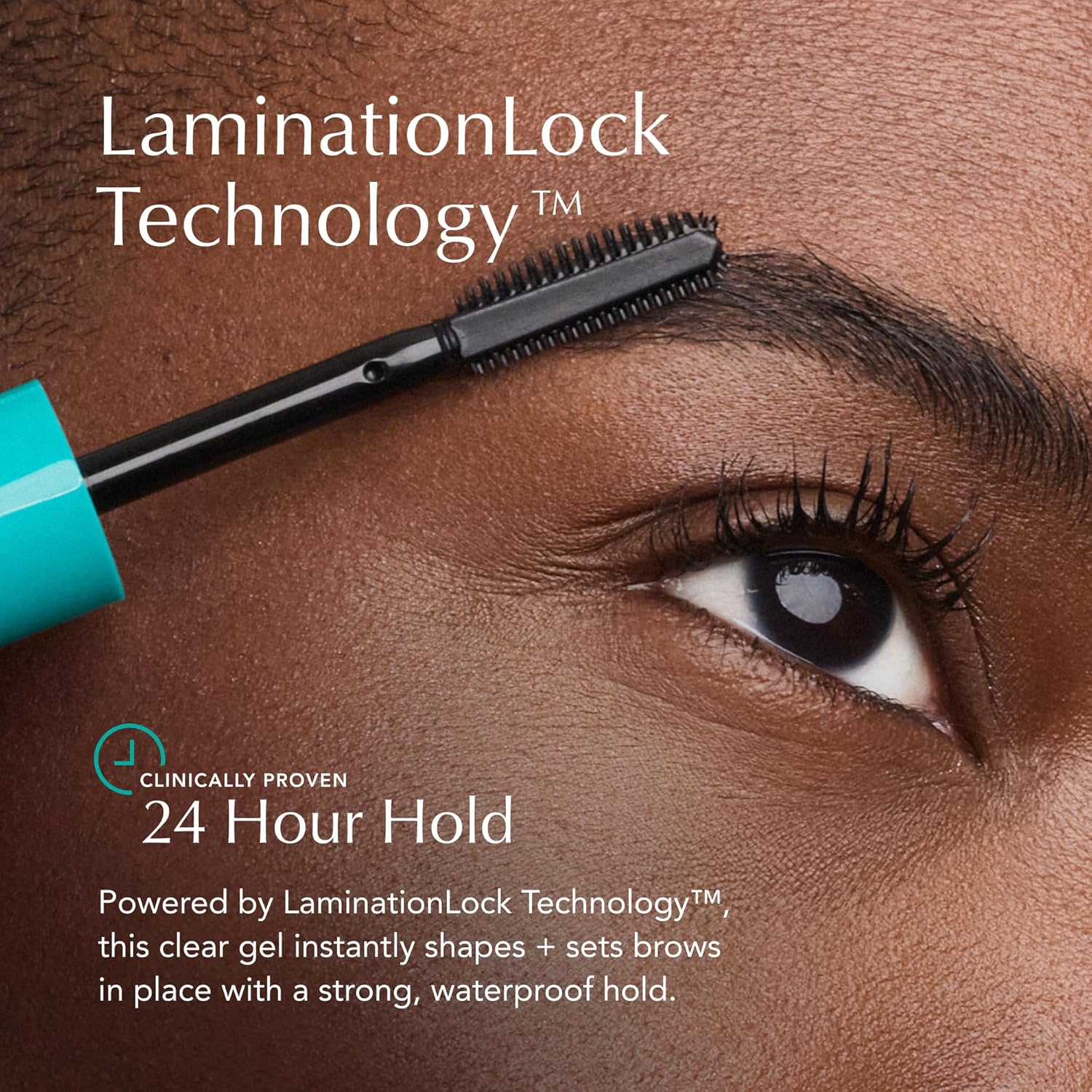 Thrive Causemetics Liquid Brow Lock 24Hr Lifting Eyebrow Gel, Waterproof Conditioning Brow Gel with Biotin, Hyaluronic Acid & Vitamin B5, Makeup Essential, Dual Sided Precision Brush, Vegan, Clear - Image 5