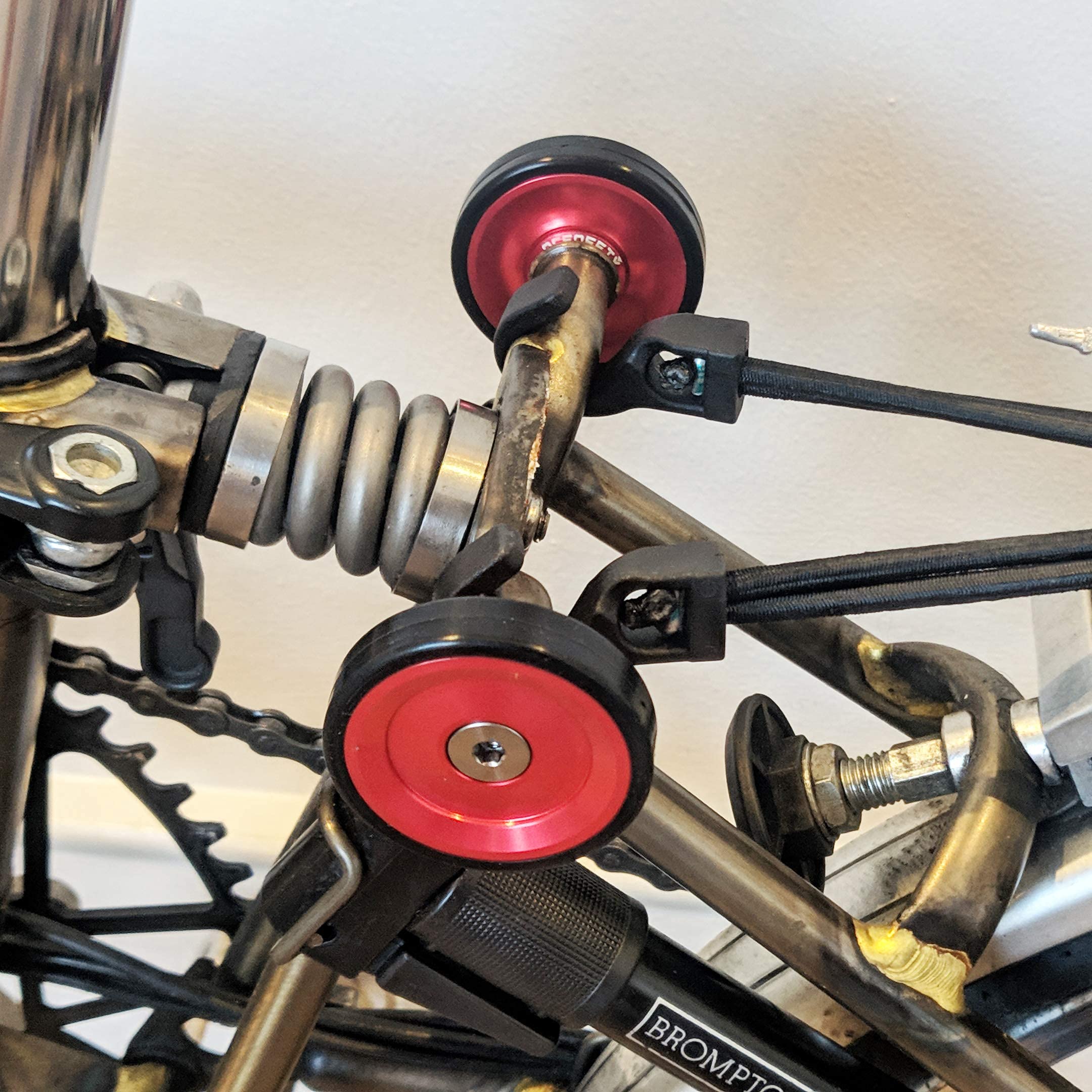 Amazon | ACEOFFIX BROMPTON 45mm 軽量 イージーホイール + チタン