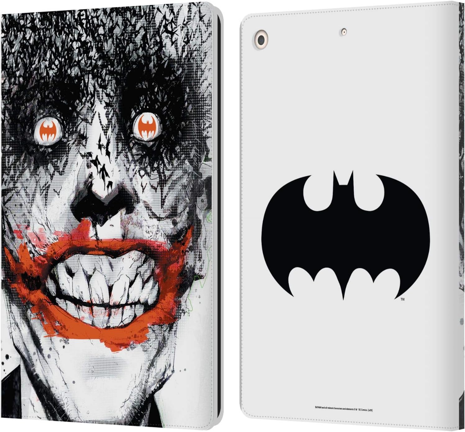 Head Case Designs Officially Licensed Batman DC Comics Detective Comics 880 Famous Comic Book Covers Leather Wallet Case Compatible with Apple iPad 10.2 2019/2020/2021